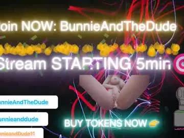 bunnieandthedude from Chaturbate