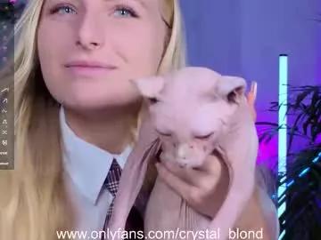 crystal_blond from Chaturbate is Freechat