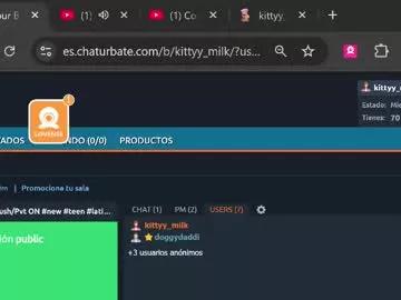 kittyy_milk from Chaturbate is Freechat