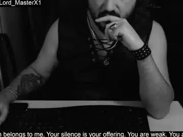 Photos of lord_masterx from Chaturbate is Freechat