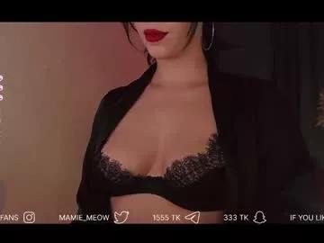 mamiemeow from Chaturbate