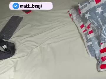 matt_benji from Chaturbate