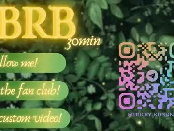trickykitsune from Chaturbate is Freechat