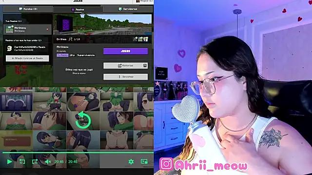 Ahri_meow from StripChat is Freechat