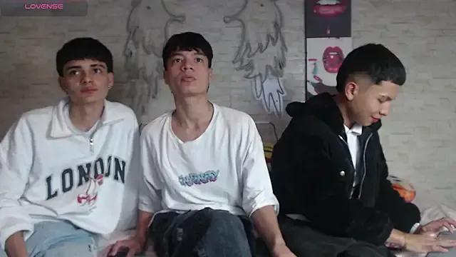 axel_milo_kairo_and_noa from StripChat is Freechat