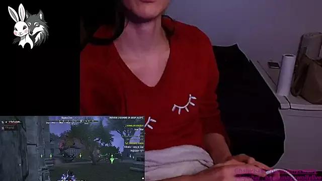 BadBunnyXWolfyLive from StripChat is Freechat