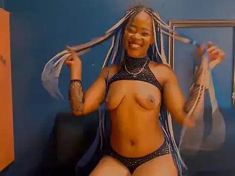 Ebonyteen18 from StripChat is Freechat