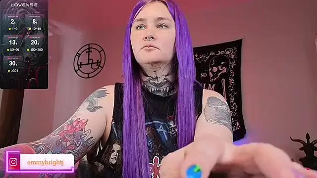 Emmybrightj_ from StripChat is Freechat