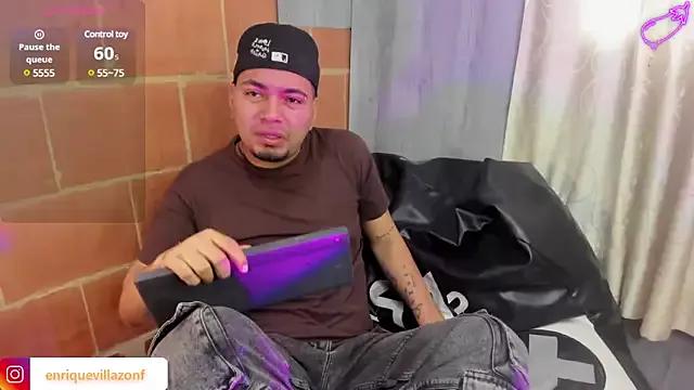EnriquevillaF from StripChat is Freechat