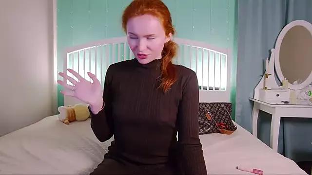 GingerArin from StripChat is Freechat