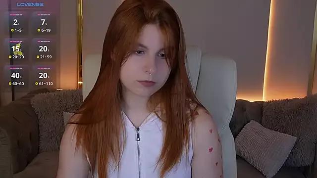 GingerPink from StripChat is Freechat
