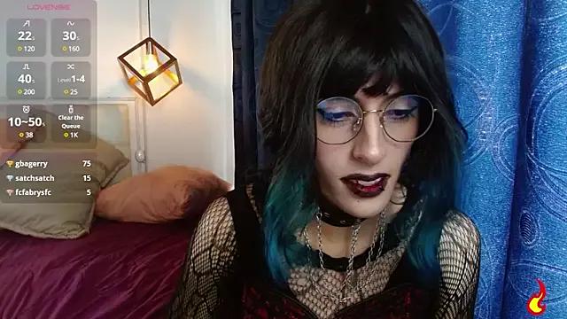goth_minerva from StripChat is Freechat