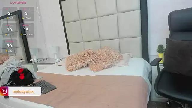 MelodyWinx from StripChat is Freechat