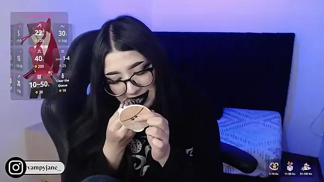 VamppyJane from StripChat is Freechat
