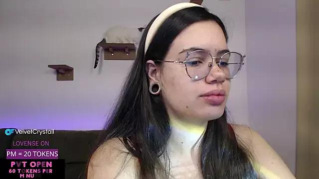 Velvetcrystall from StripChat is Freechat