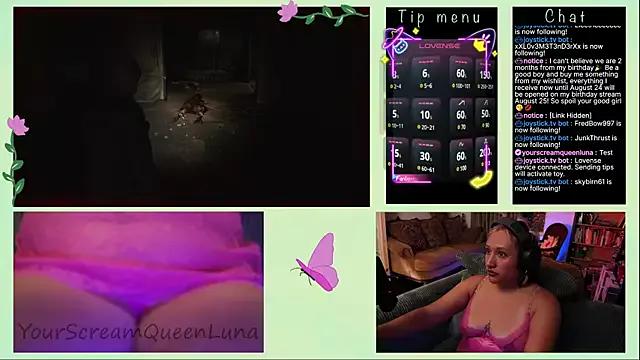 Photos of YourScreamQueenLuna from StripChat is Freechat